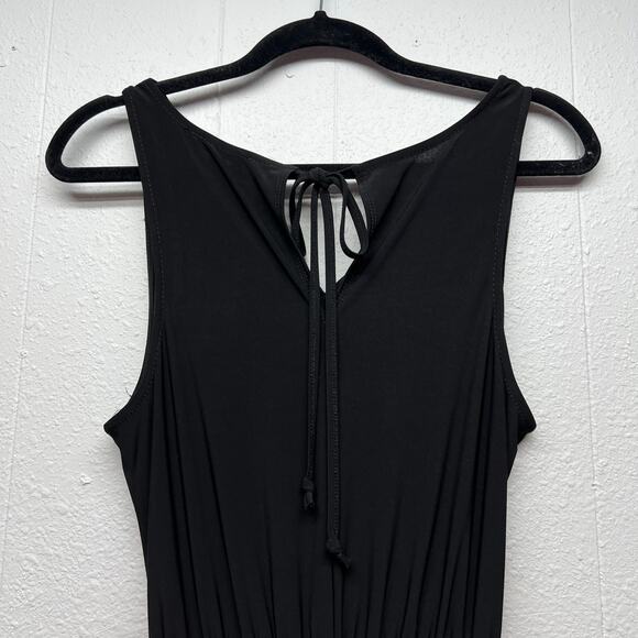 Marina Jumpsuit Womens M Cowl Neck Stretch Party Cocktail Event Feminine Dressy - Picture 7 of 14